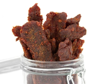 Mission Meats Grass Fed Beef Jerky (World's Hottest Carolina Reaper Beef Jerky) – Caution: Extremely Spicy Jerky, Hand Crafted Small Batch, Gluten Free, Carolina Reaper Jerky, 2oz (Pack of 3)