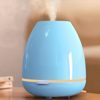 Essential Oil Diffuser for Bedroom Small Humidifier for Home Cool Mist Scent Diffuser 300ml 20 Hours Running Time with 7 Colors LED Lights Timer and Auto Shut-Off Best Gift for Ladies Mom and Lover