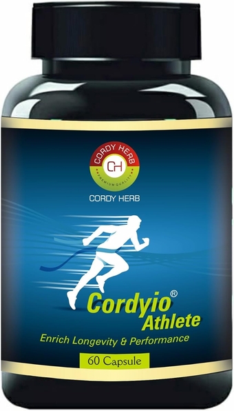 Cordyio Athlete 60 Capsule | multivitamins | Nutritional Supplement | Immunity and Stamina Booster