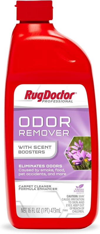 Odor Remover Carpet Cleaner Enhancer & Spot Treatment 16 oz, Eliminates and Neutralizes Lingering Odors,Red