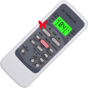 Replacement Remote Control for Frigidaire R16/BGE R16/BGCE Wall Split System Air Conditioner