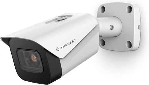 UltraHD 4K (8MP) Outdoor Bullet POE IP Camera, 3840x2160, 98ft NightVision, 2.8mm Lens, IP67 Weatherproof, MicroSD Recording, White (IP8M-2496EW-V2)