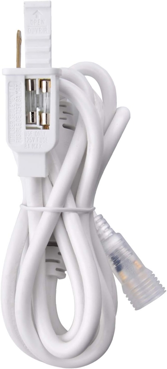 AC Power Cord Diameter 14mm 110V 8A, Transformer, Power Supply, Adapter for LED Rope Strip Light UL Listed, Portable US Plug Power