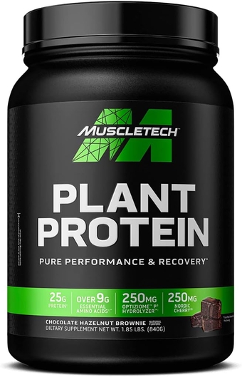 Plant-Based Performance Protein Platinum Plant-Based Performance Protein Powder 25g Protein 5 Plant Protein Sources Chocolate Hazelnut Brownie 20 Servings