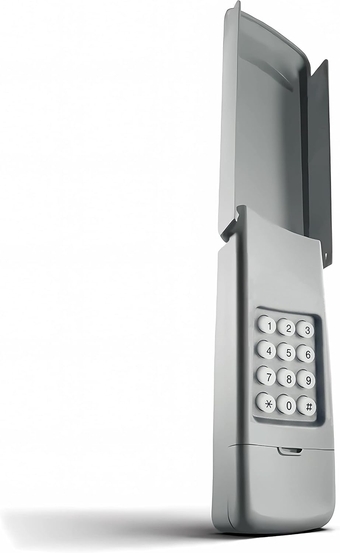 Universal Garage Door keypad for Chamberlain/Liftmaster/Genie/Linear/Multi-Code/Craftsman/Overhead Door/Stanley Openers ONLY, Keyless Entry, 2-Channel, Grey, Pay Attention to Compatibility
