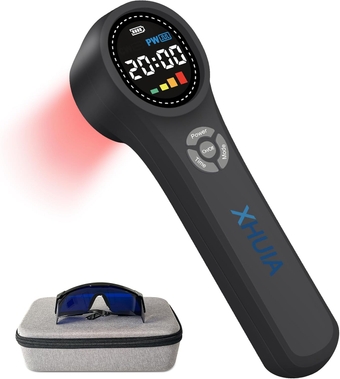 Near Infrared Light Therapy 4 * 980nm+4 * 810nm+16 * 660nm Cold Light Therapy Device for Muscles Joints Relax, Red Light Therapy Wand Help with Pain for Body and Pets at Home or Travel