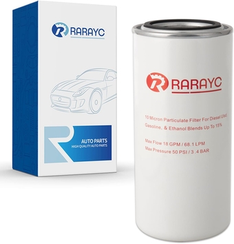 F1810PM0 Particulate Fuel Filter 18 GPM 10 Micron 50 PSI Spin On for Gasoline Diesel Kerosene