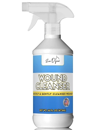 Dermal Wound Cleanser (16 oz.), Made in USA | Cleanse Skin with a Few Sprays, Spray Bottle (1-Pack)