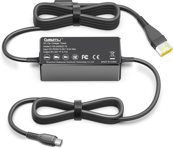 PD USB-C 20V DC Coverter Charging Cable Cord Compatible with ResMed AirSense 11 Air 11 Airmini 65W 20W ResMed CPAP to 24V CPAP Battery Backup Power Bank Station Adapter Charger Power Supply