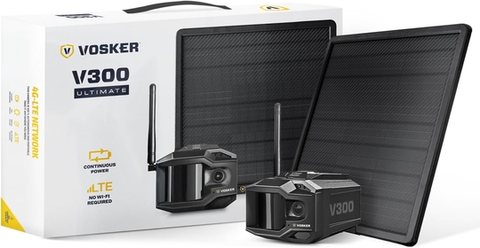 V300 Ultimate 4G-LTE Autonomous Outdoor Security Camera | High-Capacity 15,000 mAh External Solar Power Bank | SIM Card Included | No Wi-Fi Needed | Live Streaming