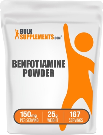Benfotiamine Powder - B1 Benfotiamine Powder - Thiamine B1 Supplement - Nerve Support - B1 Vitamin Supplement - Benfotiamine 150mg Supplement (25 Grams - 0.88 oz)