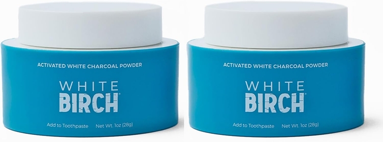 Activated  Charcoal Powder - Professional Teeth ning Charcoal - Natural & Fluoride Free Oral Care ( Charcoal Powders) - 2 Pack