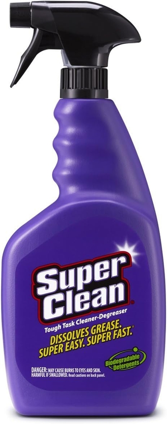Multi-Surface All Purpose Cleaner Degreaser Spray, Biodegradable, Full Concentrate, Scent Free, 32 Ounce