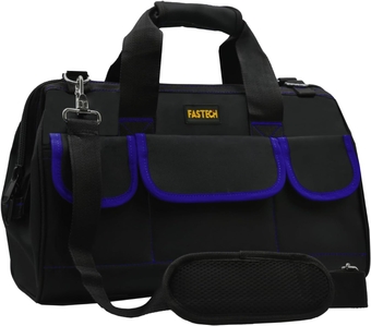 20 Inch Tool Bag,Waterproof Wide Mouth Tool Kit Heavy Duty Tool Bag Organizer, Tool Storage Package For Men/Women