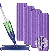 Microfiber Cleaning Pad for Bona Mop, Mop Replacement Pads Wet Cleaning Pads Compatible with Bona...