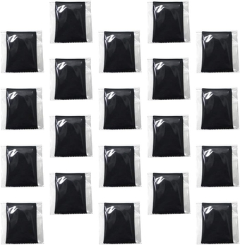 50 Pcs Cleaning Cloth Screen Cleaner Wipes Eyeglass Cleaner Microfiber Glasses Cloth Microfiber Cloth Lens Cleaner Microfiber Phone Computer Cleaner Jewelry Gloves Artificial Fiber