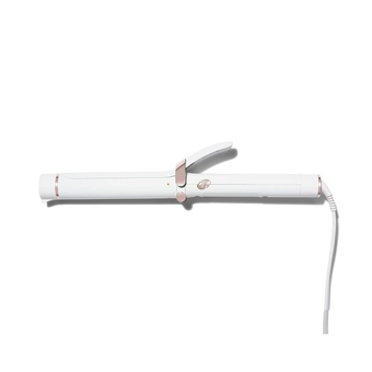 SinglePass Curl Professional Curling Iron Custom Blend Ceramic Long Barrel Curling and Wave Iron with Adjustable Heat Settings for Shiny Smooth Curls and Waves