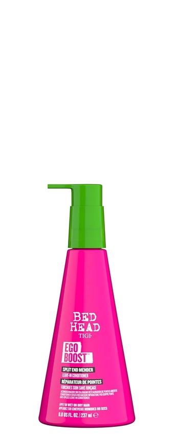 TIGI Ego Boost Split End Mender & Leave-In Conditioner - For Split End Control - For All Hair Types - Use on Wet or Dry Hair - Premium Hair Care Products for Women & Men - 8 oz (2 Pack)