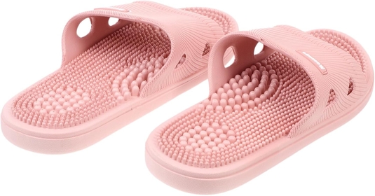 1 Pair Foot Massage Slippers Casual Sandals Slippers for Men Indoor Womens Summer Sandles Slippers for Couples Women House Shoes Slippers Massaging Slippers Pvc Light Grey Non-slip