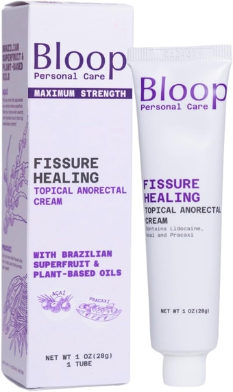 Maximum Strength Advanced Anorectal Fissure Recovery - Brazilian Superfruit & Plant-Based Oils | Effective for Acute, Chronic Fissures & Pain | Contains 5% Lidocaine