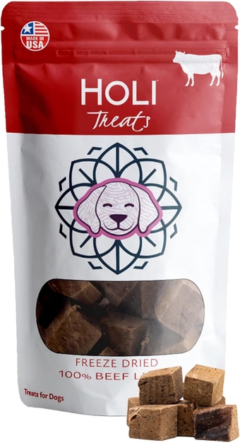 Freeze Dried Liver Treats for Dogs- All Natural Pasture Raised Healthy Beef Liver, 100% Made in USA - Single Ingredient - Human Grade - Grain Free - Diabetic Friendly