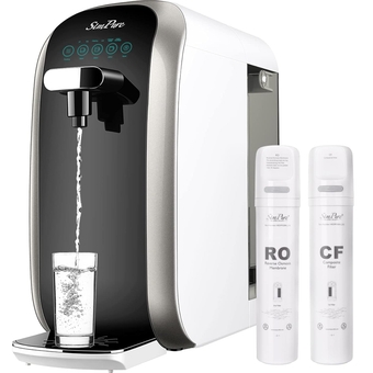 Y7P-BW Countertop Reverse Osmosis System (Comes with One Extra Replacement Cartridge)