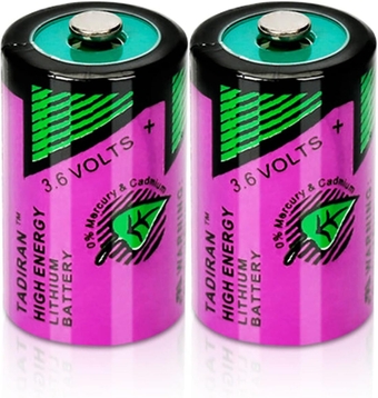 2 Pack TL-5902 3.6 Volt 1/2 AA Lithium Battery for Tadiran TL-5902/S TL-2150/S SL-350