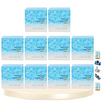 New Hira Blue Water Cream Plus Ultra Moisturize Cream DHL 0.85 Fl. Oz./Box Set 10 No0617897894 By Beautygoodshop [Get Free For You Beauty Gifts]