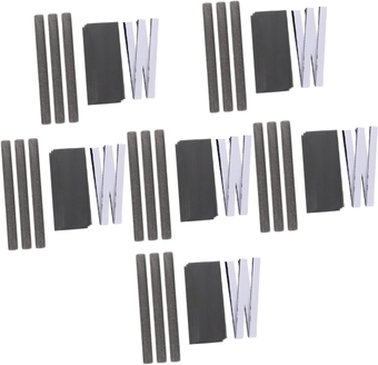 6 Pcs Door Seal Draft Sealing Tape Door Insulation Draft Stoppers for Windows Window Weather Stripping Window Seal Foam Tape Seal Tape Adjustable Door Strip Cotton Household Sealer