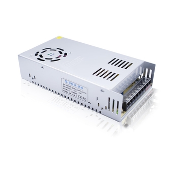 24V 15A Switching Power Supply, AC/DC Voltage Regulator, AC 110V/220V to DC 24V 15A 360W Transformer Power Adapter Converter for LED Strip, LED Display
