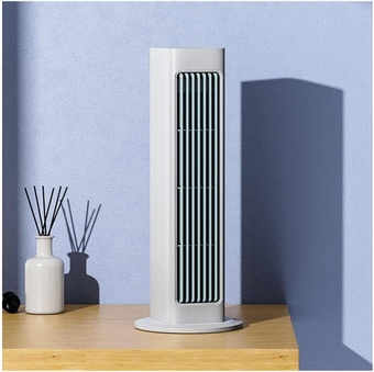 Electric Fan USB Rechargeable Tower Fan, Portable Bladeless Oscillating Desk Fan, Wall-mounted Fan for Bedroom/Office/Home Cool