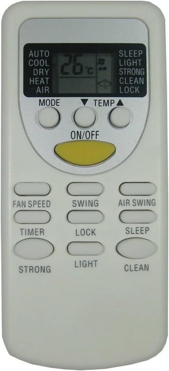 Replacment for Air-con Air con Air Conditioner Remote Control Model Number ZHF/JT-01