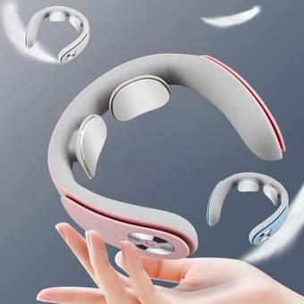 Wireless Heating Electric Neck M-assager, Intelligent Heating Neck M-assager, 3 Modes 15 Stages Deep Tissue M-assager,Shoulder and Neck M-assager