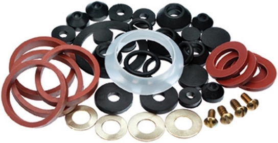 80817 Home Washer Assortment, 42-Piece, Pack of 1, Black