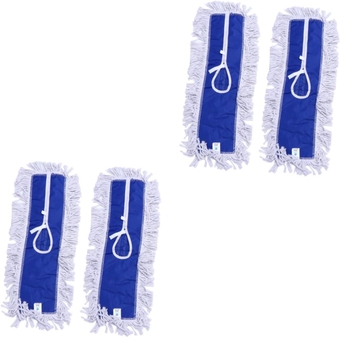 4 Pcs Mop Accessories Replacement Mop Heads Mop Cloth Microfiber Floor Mop Microfiber Mop Glob Mops Flat Mop Refill Cotton Mop Refill Accessories for Towles Pen Refill Filler Clean