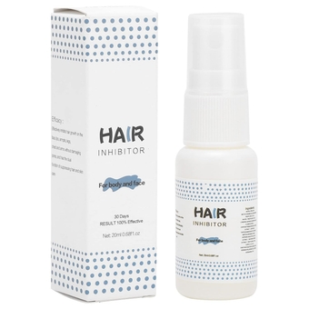 Hair Inhibitor, Non?Irritating Stop Spray, Painless Hair Inhibiting Inhibitor For Legs Hands Private Part, Make Your Skin Smooth, 20ml