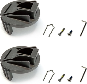 for 109113 Plastic Adapter, Shower Handle Replacement Parts for Bathtub Faucet Valve Repair Kit with Retaining Clips- 2 Pack