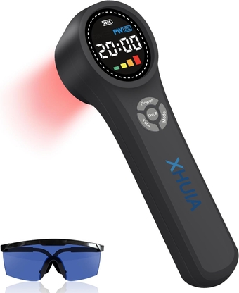 Handheld Red Light Therapy Device 4 * 980nm+4 * 810nm+16 * 660nm Infrared Light Therapy for Body and Pets, Red Light Therapy Wand Help with Pain for Muscles Joints Relax at Home or Travel