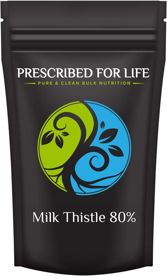 Milk Thistle - 80% Silymarin - Natural Seed Extract Powder (Silybum marianum), 1 kg