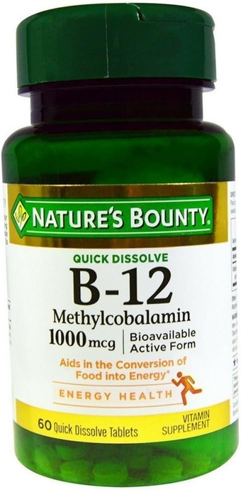 B-12 1000 mcg Microlozenges 60 ea (Pack of 6)