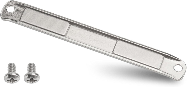 Shower Door Magnet - Stainless Steel U-Channel with Magnet and Screws for Swing Shower Doors Shower Door Handles Shower Door Strike Jamb