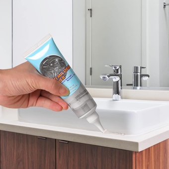 Mold Remover Gel, Mildew Stain Cleaner for Bathroom, Household Shower, Kitchen Sinks, Toilet, Tile, Grout, Walls, Washing Machine and Refrigerator Strips - 4 Fl.Oz(Pack of 2)