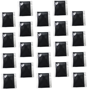 50 Pcs Cleaning Cloth Microfiber Glasses Cloth Jewelry Wipes Microfiber Cloth Microfiber Phone Eyeglass Cleaner Wiping Cloth Glass Microfiber Towel Lens Screen Artificial Fiber
