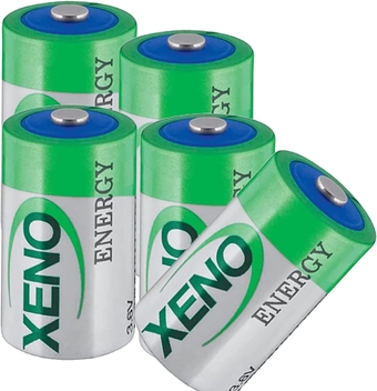 (5-Pack) XL-205F D STD 3.6V Lithium Thionyl Chloride Battery for Xeno XL-205F
