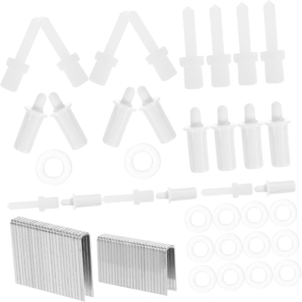 1 Set Blind Repair Tools Shutter Replacements Repair Pins Telescopic Replacement Pins Shutters Repair Accessory Tilt Rod Louvers Staples Louvers Parts Pom White Portable Suite