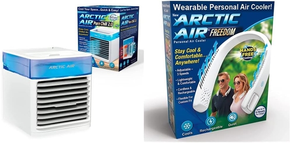 Pure Chill 2.0 Evaporative  Cooler +   Freedom Personal  Cooler
