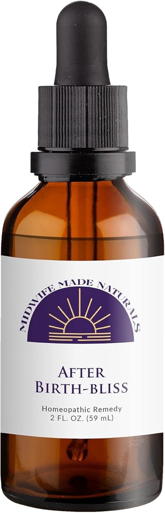 After Birth-Bliss from Homeopathic Preparation for Postpartum - All Natural, Liquid Homeopathic Remedy Drops. Posparto. Dolores Despues Del Parto