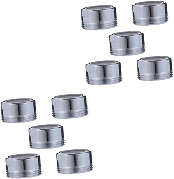 10 Pcs Faucet Aerator Sink Strainers Universal Adapter Sink Faucet Sink Filter Brass Faucet Sink Aerator Bathroom Faucet Nozzle Faucet Faucet Filter Limiter Spout Copper