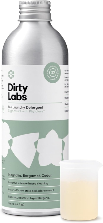 | Signature Scent | Bio-Liquid Laundry Detergent | 32 Loads (8.6 fl oz) | Hyper-Concentrated | High Efficiency & Standard Machine Washing | Nontoxic, Biodegradable | Stain & Odor Removal