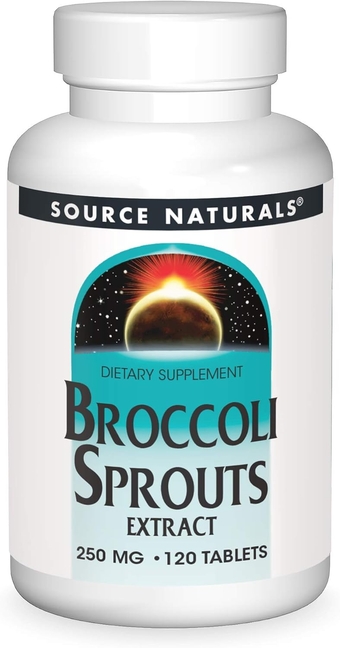 Broccoli Sprouts Extract 250 mg Sulforaphane - 120 Tablets
